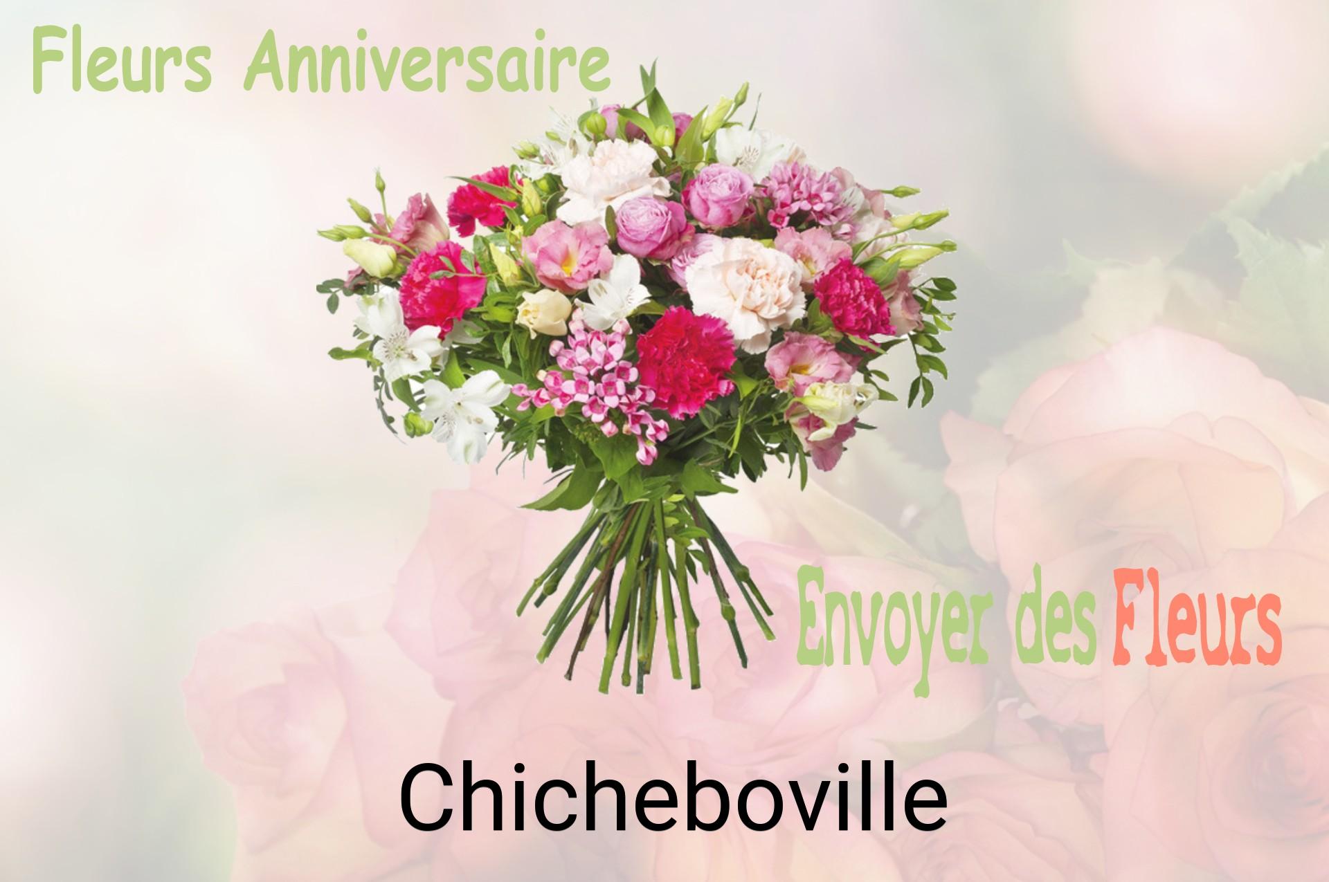 Bouquet de fleurs d’anniversaire livré à Chicheboville