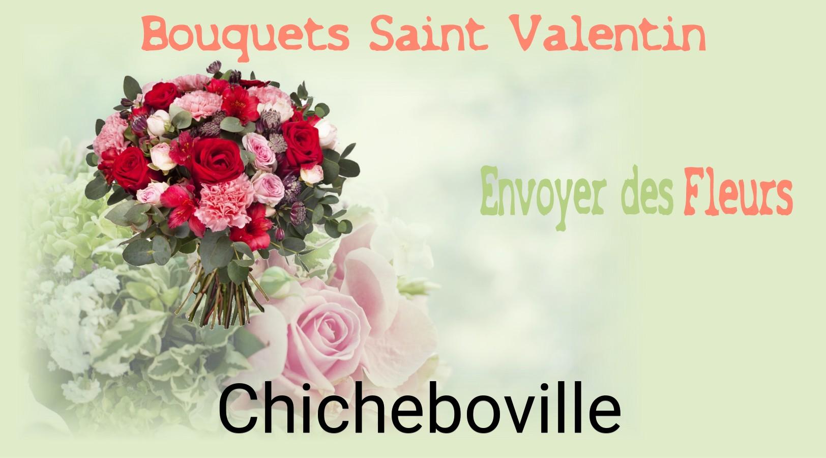 Roses de Saint-Valentin livrées à Chicheboville